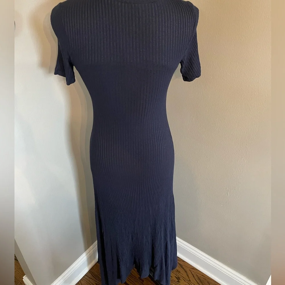 A.L.C navy maxi asymmetric dress perfect from REVOLVE - Picture 11 of 16